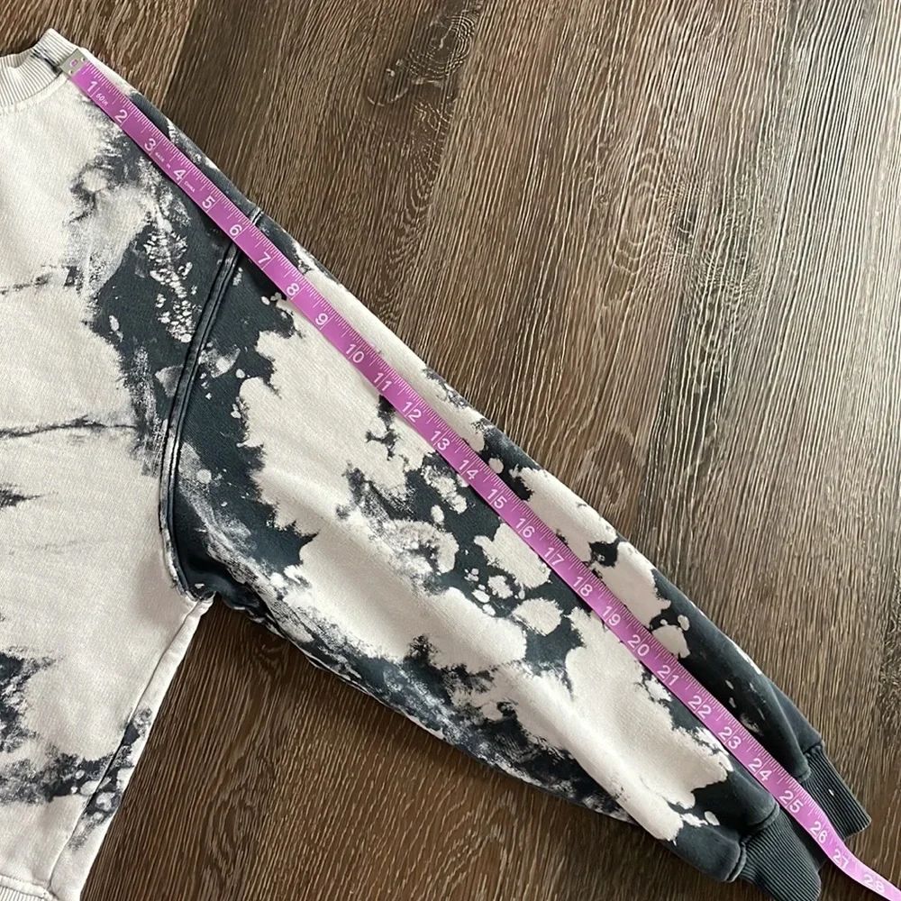 ✅SOLD✅Zara acid wash crew neck sweatshirt size small - Picture 9 of 9